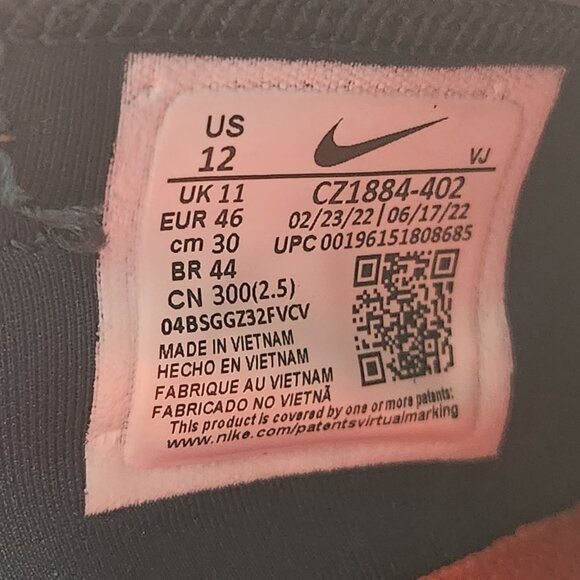 Nike Free RN 5.0 Men's Size 12 Blue White Athletic Running Gym Training Sneakers - Picture 10 of 10